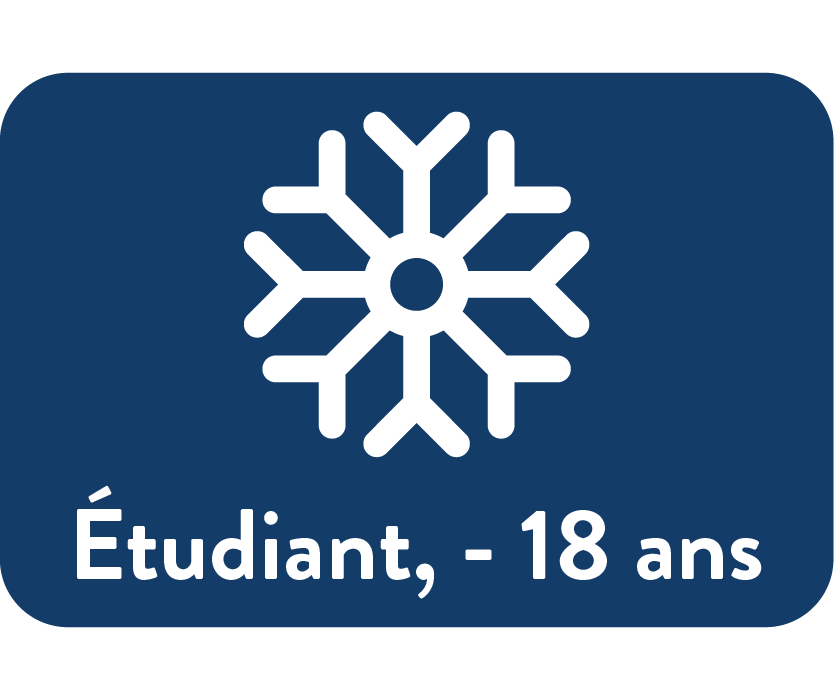 Entrée -18ans/étudiant -Patinoire